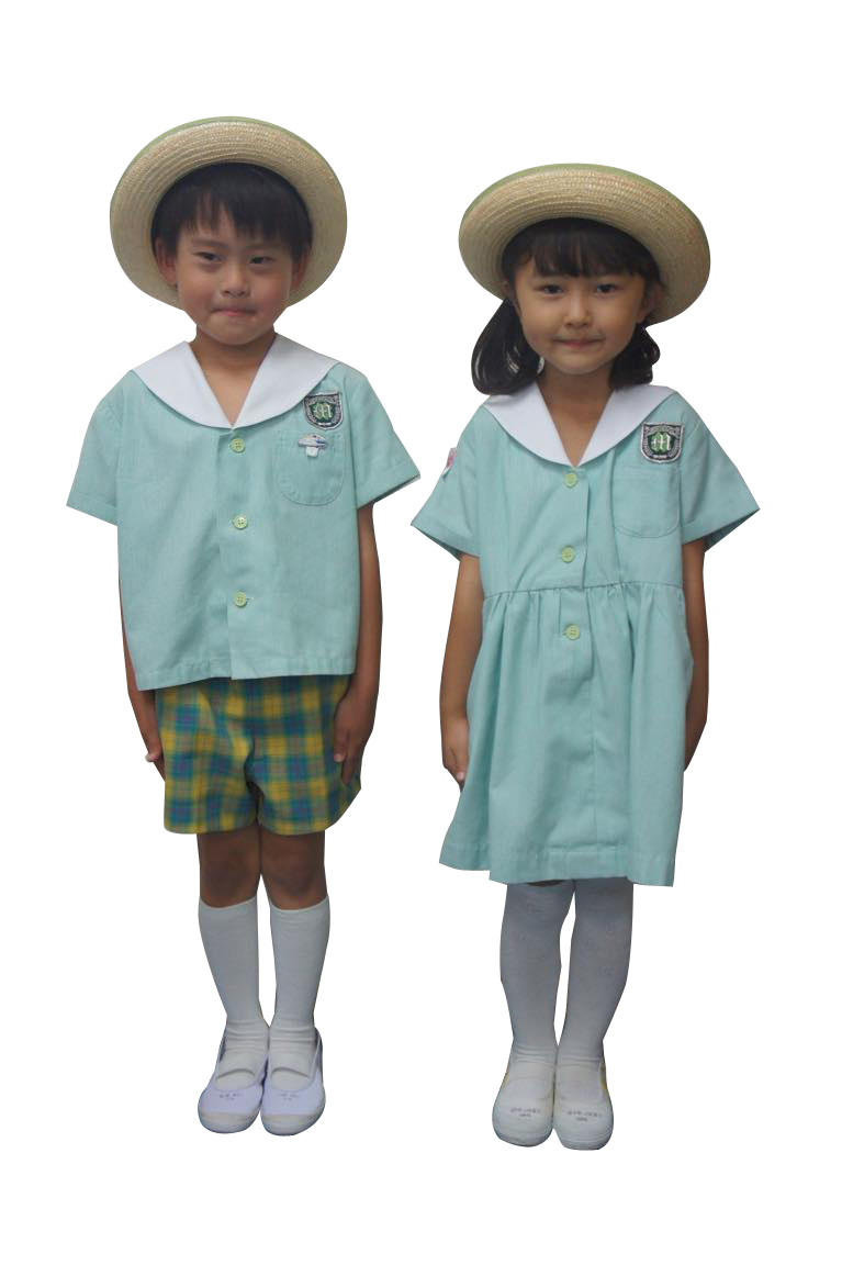 森の詩幼稚園の制服