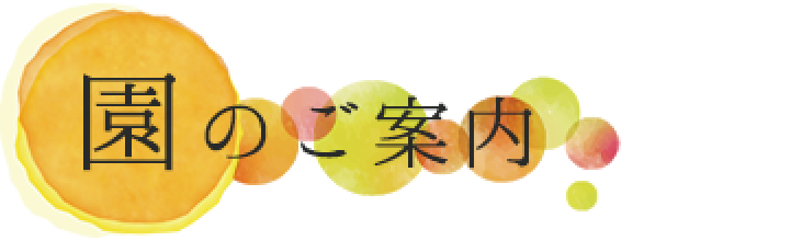 園のご案内